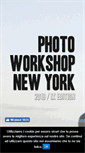 Mobile Screenshot of photoworkshopnewyork.com