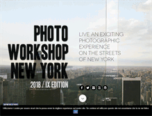 Tablet Screenshot of photoworkshopnewyork.com